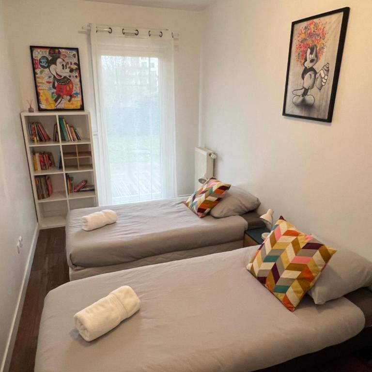 Duo Verde Du style et de la Luminosité Famille Disney Parking Patio - Apartment mit 2 Schlafzimmern und Terrasse - 7