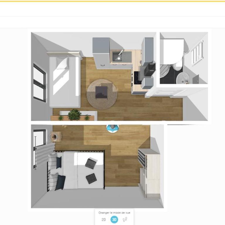 Le 8 - Joli petit F2 tout équipé, Mulhouse centre - stationnement gratuit - Studio-Apartment - 11