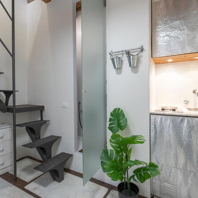 Uffizi-Ponte Vecchio Mini Loft con affreschi - Appartamento con 1 Camera da Letto - 12