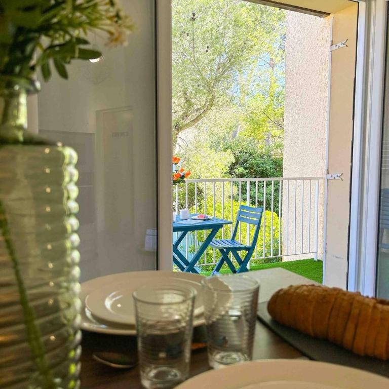 T2 climatisé avec accès plage et parking - wifi - Appartamento con 1 Camera da Letto - 1