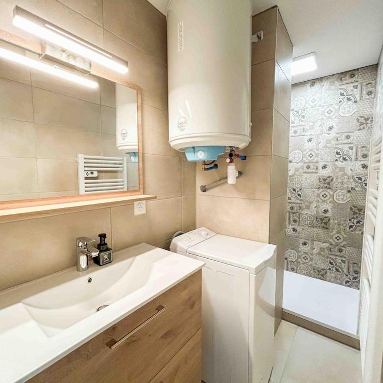 T2 climatisé avec accès plage et parking - wifi - Appartamento con 1 Camera da Letto - 9