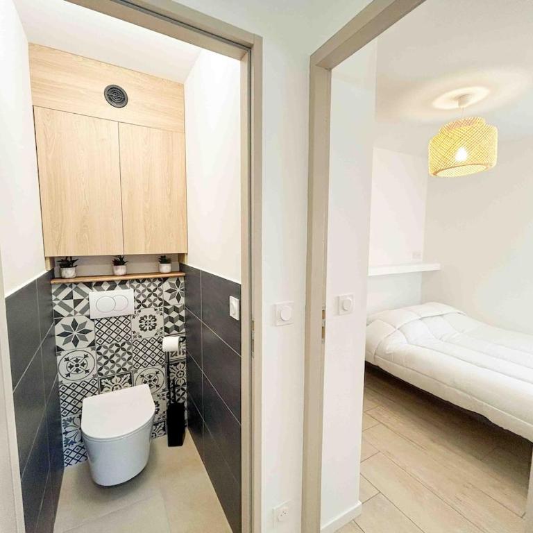 T2 climatisé avec accès plage et parking - wifi - Appartamento con 1 Camera da Letto - 13