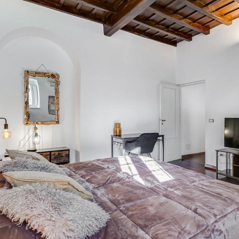 5 min Piazza Navona-Aria Condizionata-Smart TV-Cucina completa - Appartamento con 1 Camera da Letto - 12