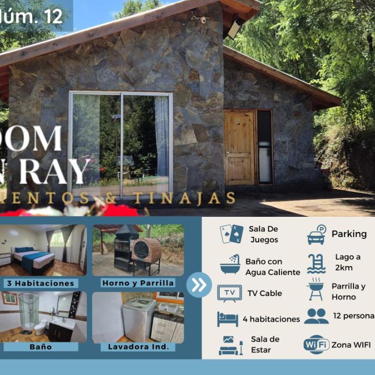 El Boom Lican Ray - Alojamientos & Tinajas - Four-Bedroom House - 5