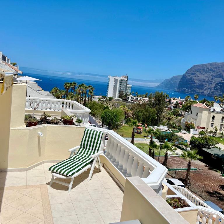 GREEN PARADISE - Los Gigantes, Tenerife - Apartamento de 1 dormitorio con balcón y vistas al mar - 3