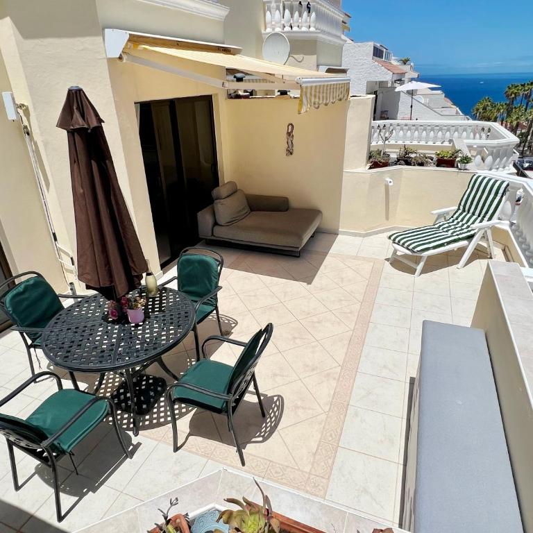 GREEN PARADISE - Los Gigantes, Tenerife - Apartamento de 1 dormitorio con balcón y vistas al mar - 24