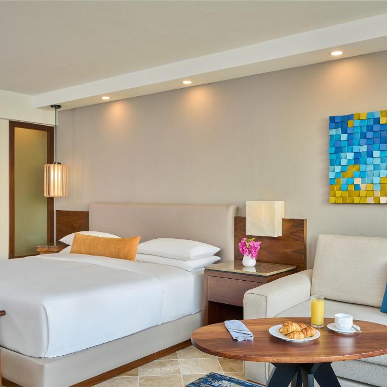 Hyatt Ziva Puerto Vallarta - All Inclusive - Habitación con cama extragrande y vistas al mar - 2