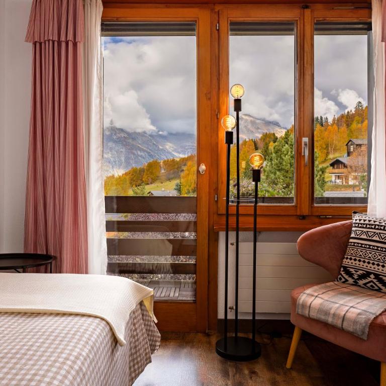 Haus Bürchnerhof - Comfort Einzelzimmer mit Balkon und Bergblick - 1