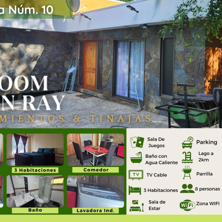 El Boom Lican Ray - Alojamientos & Tinajas - Three-Bedroom House - 5