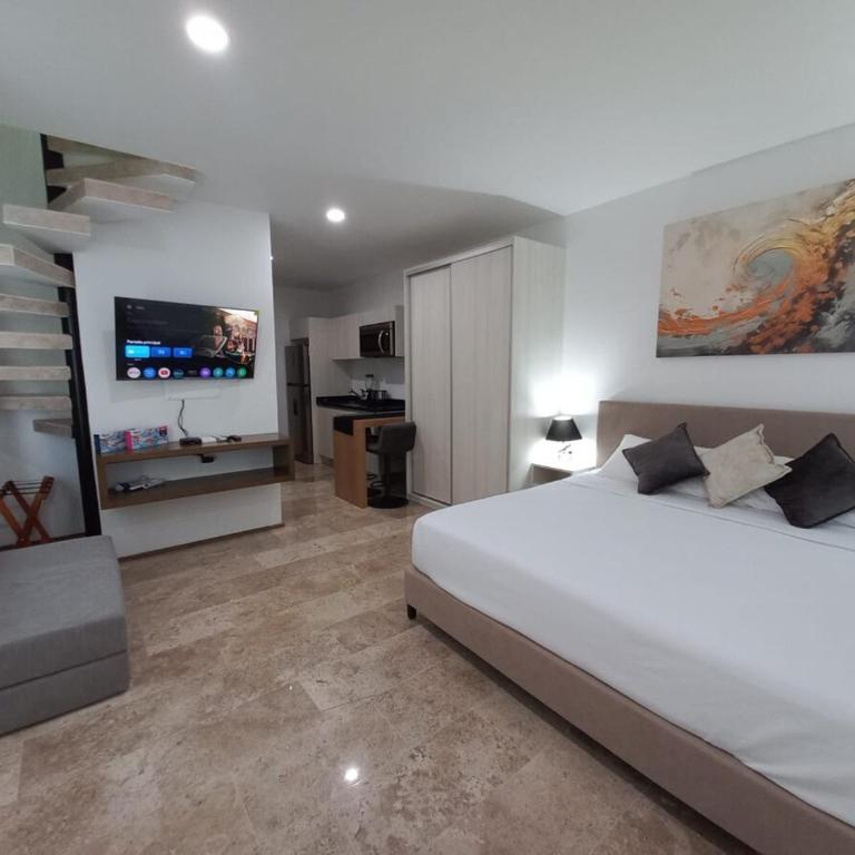 Pent House 1 Ocean View Bedroom - One-Bedroom Apartment - 8