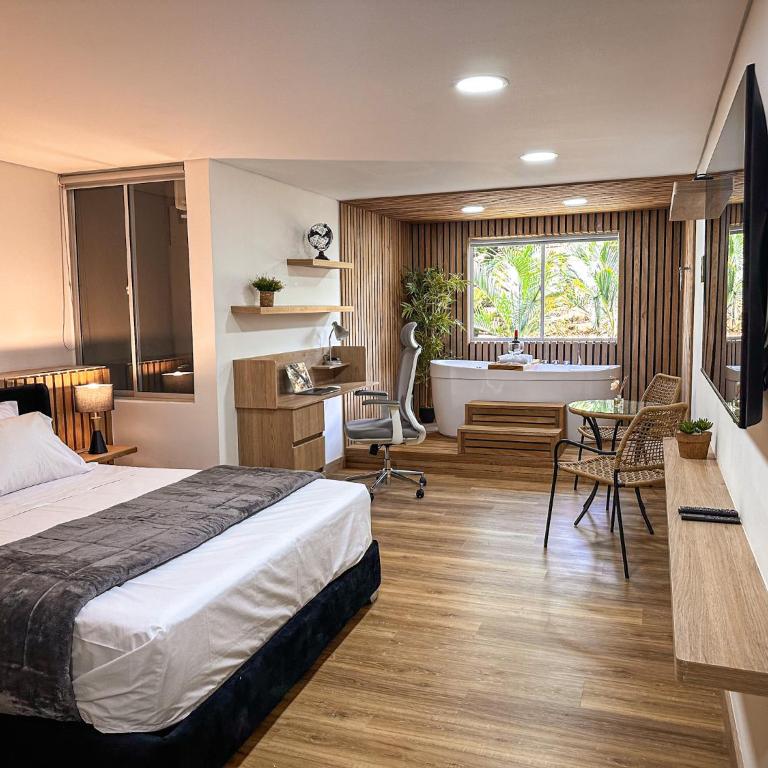 Edificio Atalanta en el corazón de Medellín - Studio with Spa Bath - 18