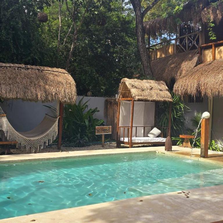 Hotel Kin Tulum Jungle Deluxe - Double Room with Two Double Beds - 9