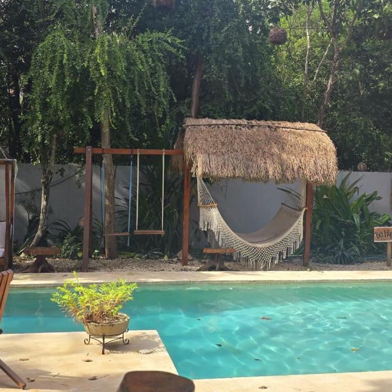 Hotel Kin Tulum Jungle Deluxe - Double Room with Two Double Beds - 11