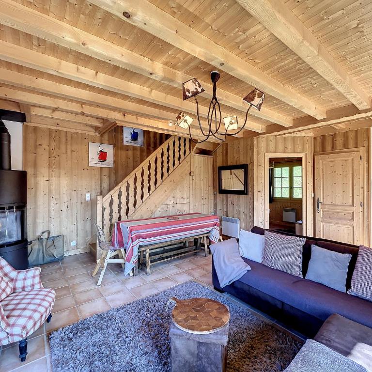 Demi-chalet duplex proche télécabine avec WiFi - Appartement 3 Chambres - 1