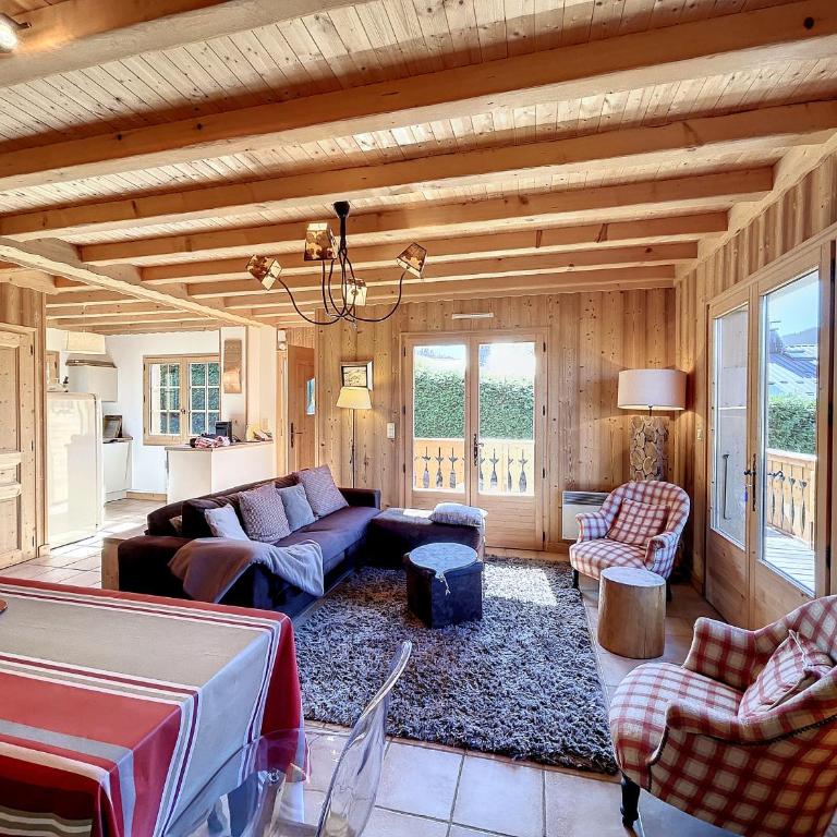 Demi-chalet duplex proche télécabine avec WiFi - Appartement 3 Chambres - 2