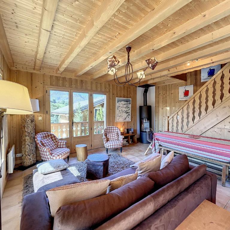 Demi-chalet duplex proche télécabine avec WiFi - Appartement 3 Chambres - 4