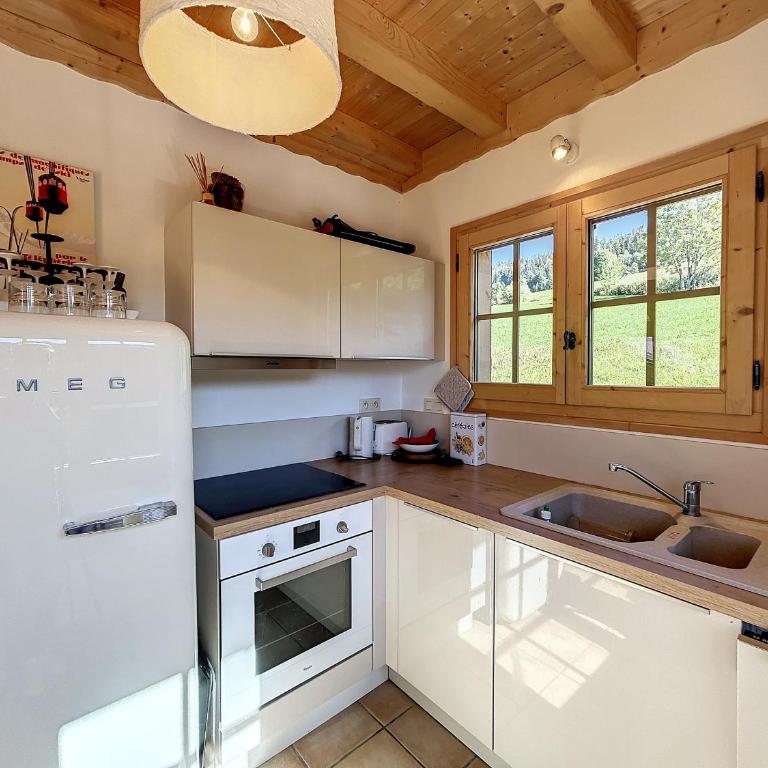 Demi-chalet duplex proche télécabine avec WiFi - Appartement 3 Chambres - 11
