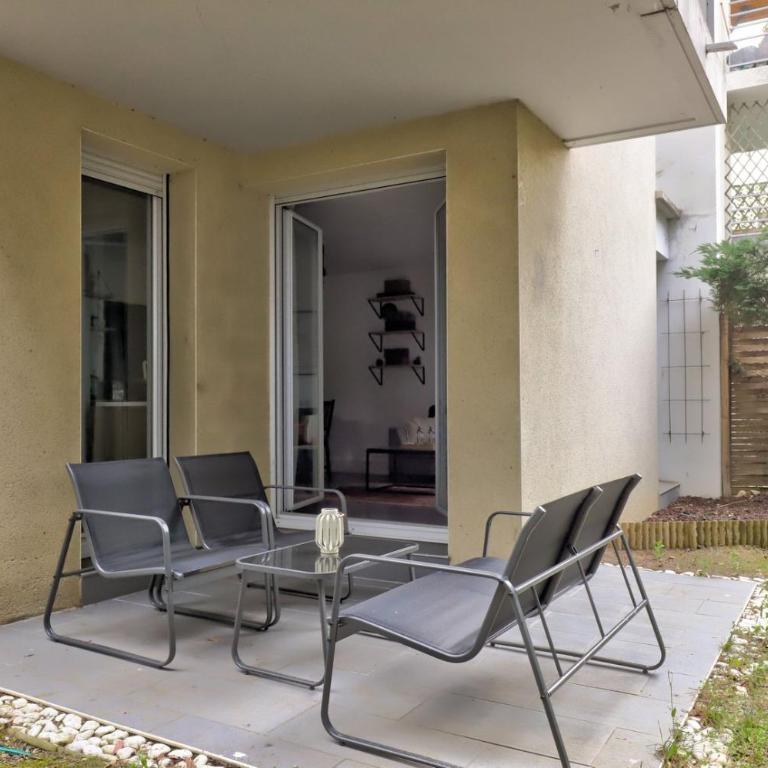 Ô Bon Voyage - Wifi, Terrasse, Parking, NetFlix - Apartment - 4