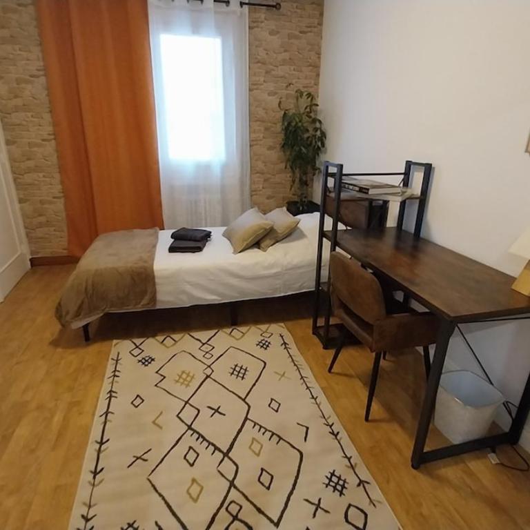 Appart 80m2 tout équipé Châteaucreux Zénith Stade - Appartamento con 2 Camere da Letto e Balcone - 7