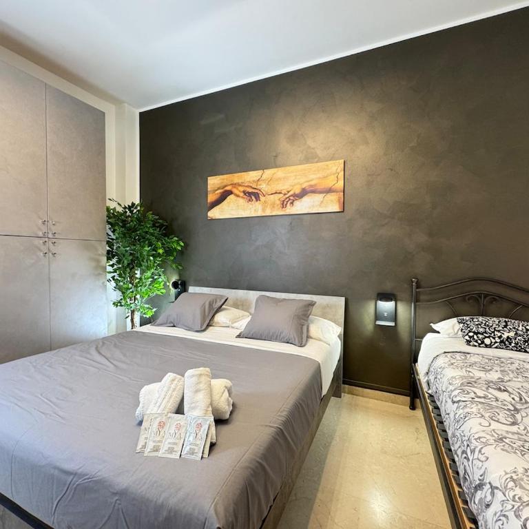 Armonia House - 2 minutes from the central station - Appartamento con 2 Camere da Letto - 44