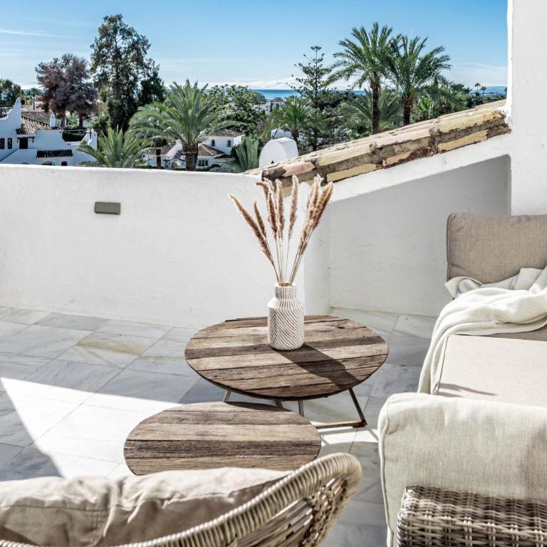 Aldea Blanca, Puerto Banus with Sea view - Apartamento de 3 dormitorios con vistas al mar - 3