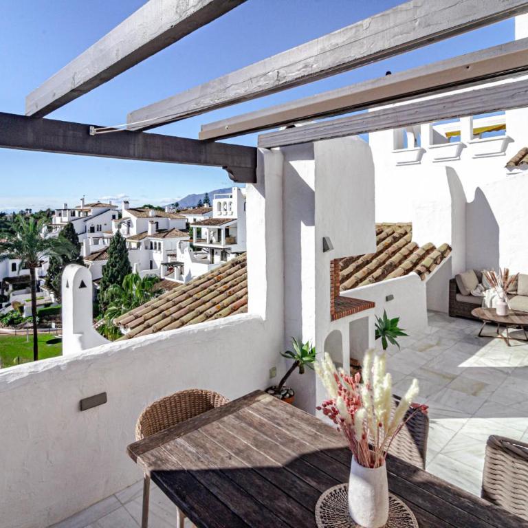 Aldea Blanca, Puerto Banus with Sea view - Apartamento de 3 dormitorios con vistas al mar - 5