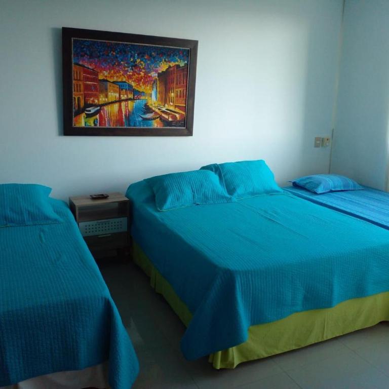 2MV-5G Apartamento de 2 Alc Vista al mar con A A Piscina y Wifi - Two-Bedroom Apartment - 19