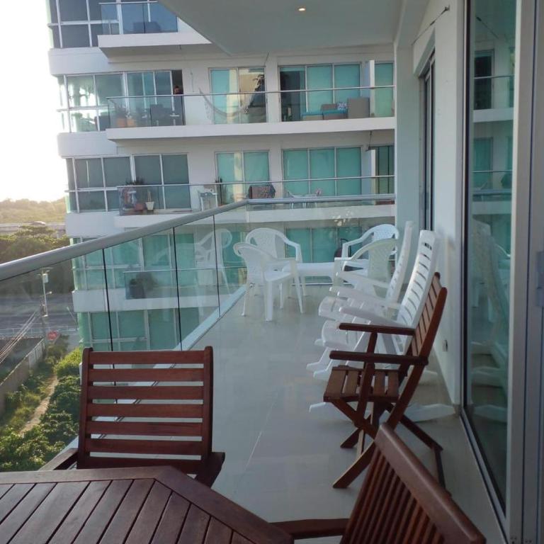 2MV-5G Apartamento de 2 Alc Vista al mar con A A Piscina y Wifi - Two-Bedroom Apartment - 1