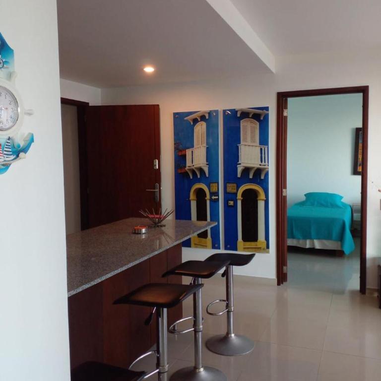 2MV-5G Apartamento de 2 Alc Vista al mar con A A Piscina y Wifi - Two-Bedroom Apartment - 13