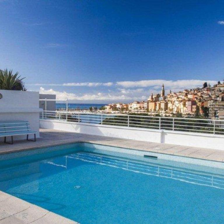 Superbe appartement climatisé avec grande terrasse et parking à Menton - FR-1-196-290 - Apartment (5 Erwachsene) - 2