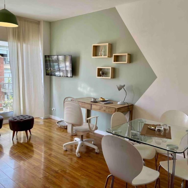 Studio en Palermo Hollywood con balcón y vista a plaza Mafalda - Apartamento de 1 dormitorio - 20