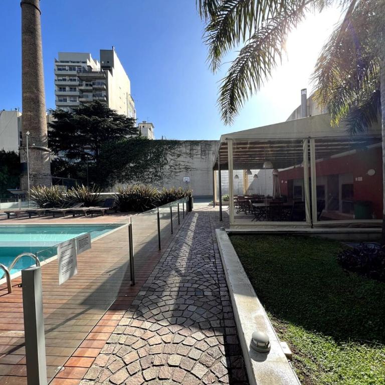 Nuevo y lujoso departamento en Palermo - Edificio 5 ⭑ Pileta, Gym, parrilla, plaza de niños, cancha de fútbol & Garage - Two-Bedroom Apartment - 33