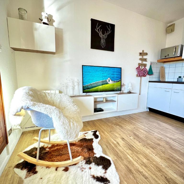 La joue du loup, aux pieds des pistes et vue sur montagnes - Apartamento de 1 dormitorio - 11