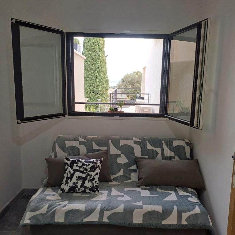 T3, 8 couchages, grande terrasse, vue mer, parking privé - Appartamento con 2 Camere da Letto - 6