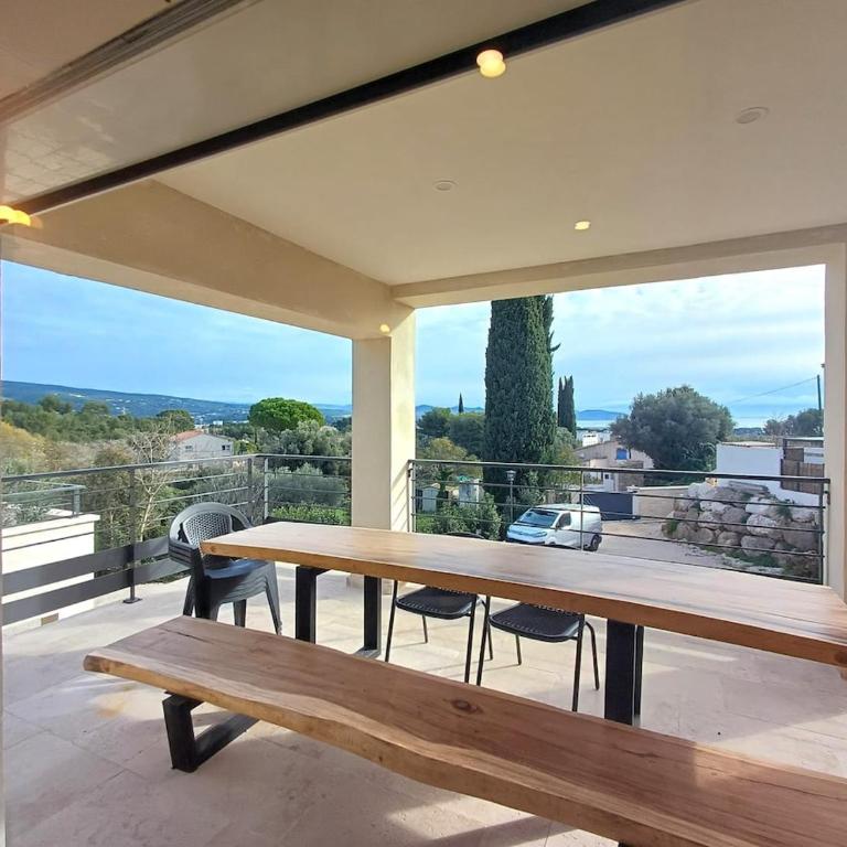 T3, 8 couchages, grande terrasse, vue mer, parking privé - Appartamento con 2 Camere da Letto - 8