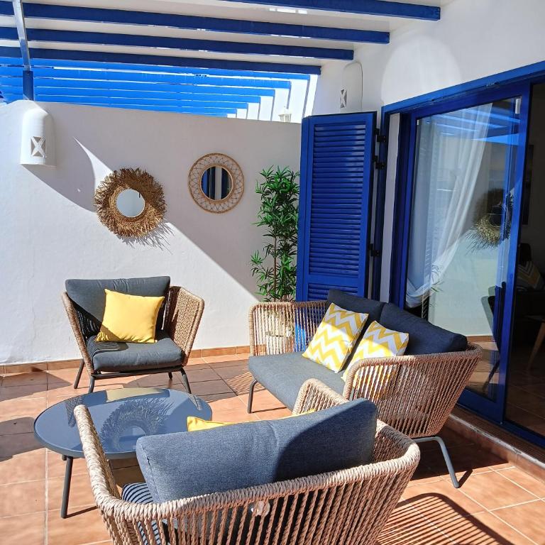 Villa Optimist Rubicón piscina climatizable, frente al mar - Villa de 3 dormitorios - 3