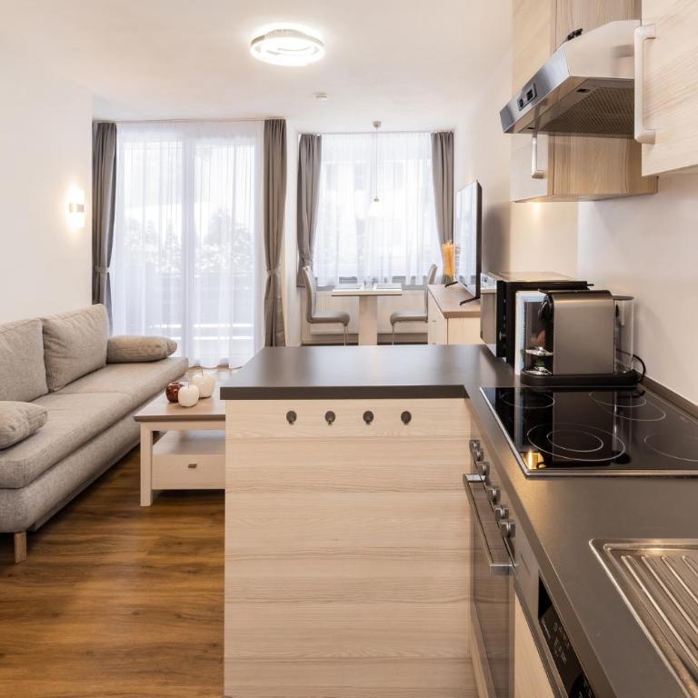 FeWo-Bergromantik mit Sauna, Pool und kostenlosen Sommerbergbahntickets - Apartment mit 1 Schlafzimmer - 3
