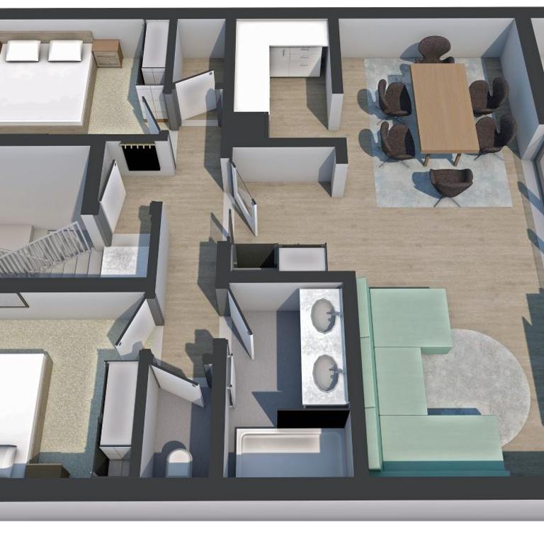 Penthouse Apartment 1511 Gerlitzen - Kärnten Card inklusive! - Apartment mit 2 Schlafzimmern - 4