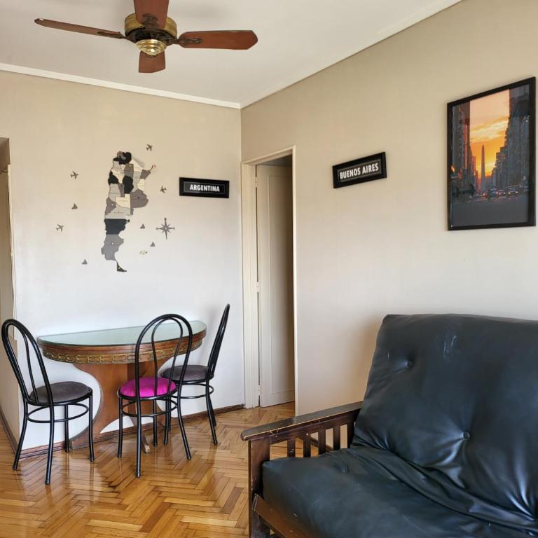 Gran vista Congreso, departamento 2 ambientes - One-Bedroom Apartment with City View - 18