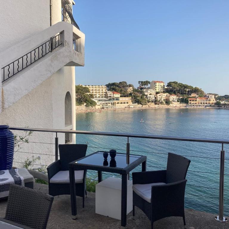 Villa Les Algues, les pieds dans l'eau sur la plage de Rènecros - Villa - Vue sur Mer - 26