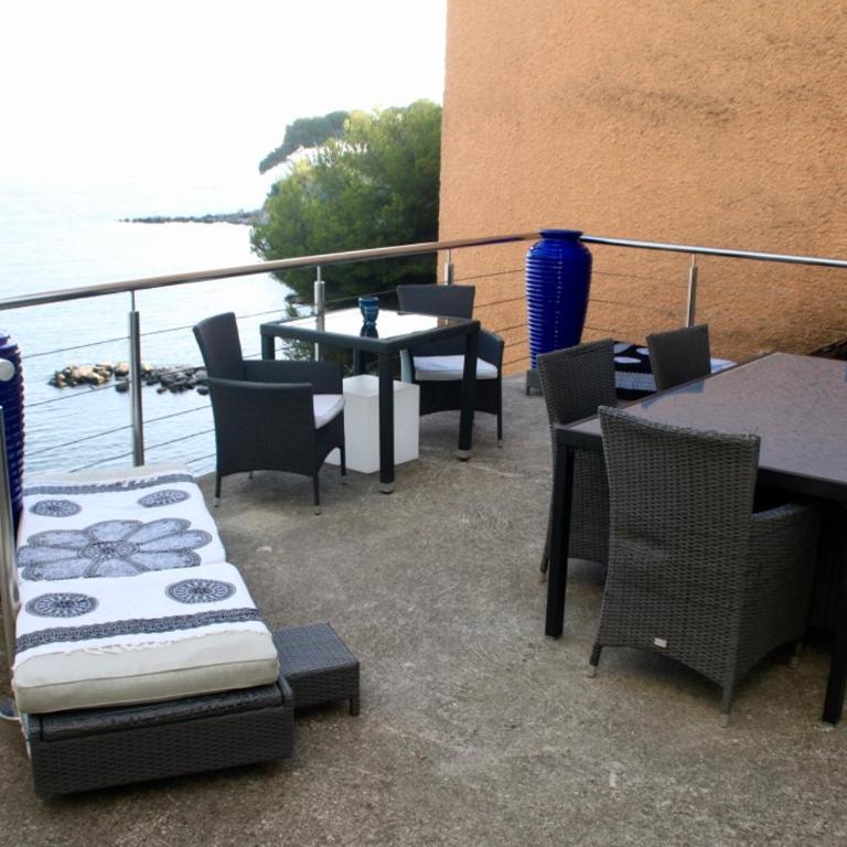 Villa Les Algues, les pieds dans l'eau sur la plage de Rènecros - Villa - Vue sur Mer - 27
