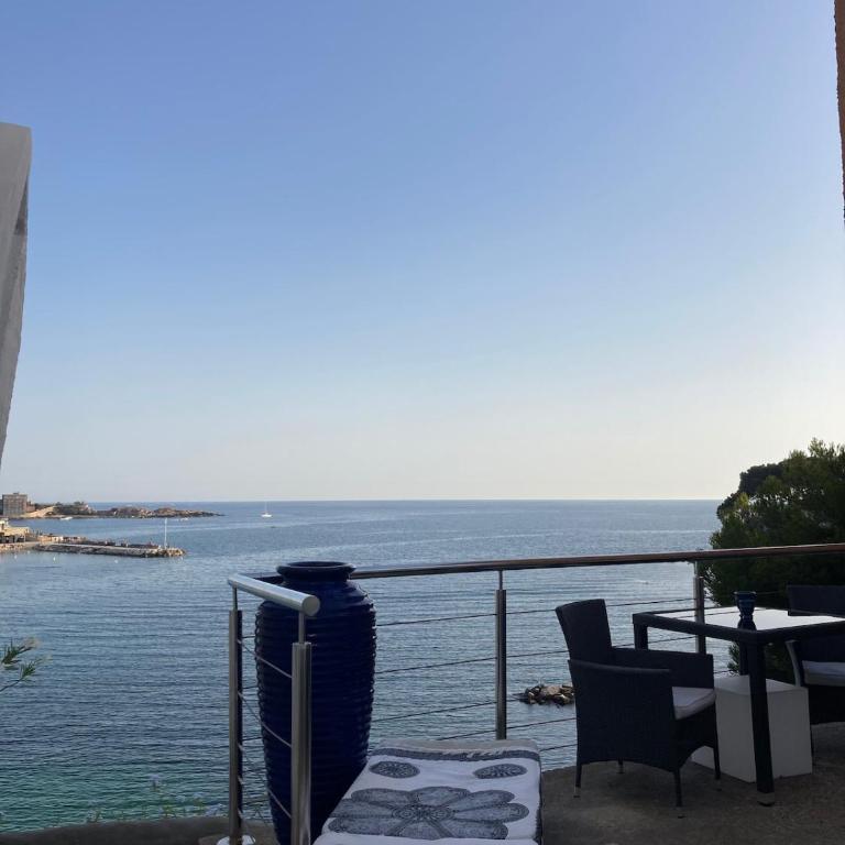 Villa Les Algues, les pieds dans l'eau sur la plage de Rènecros - Villa - Vue sur Mer - 25