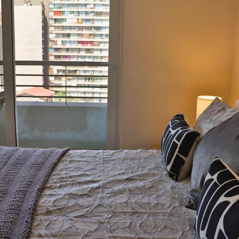 HOM I Depto 1D1B Cercano al Metro Santa IsabelSTGO - Apartamento - 7