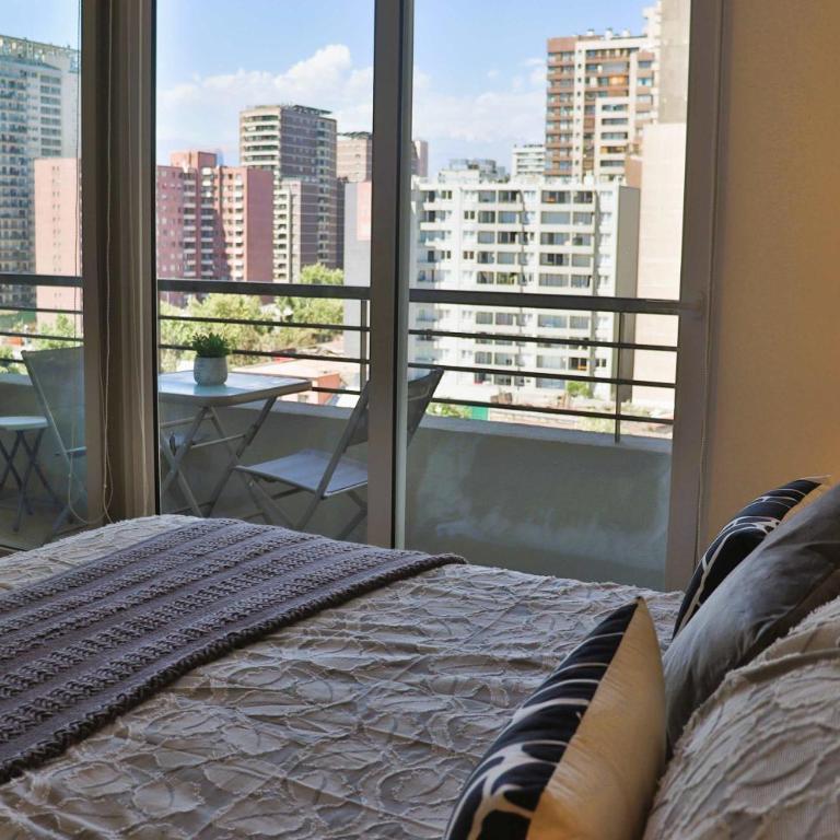 HOM I Depto 1D1B Cercano al Metro Santa IsabelSTGO - Apartamento - 1