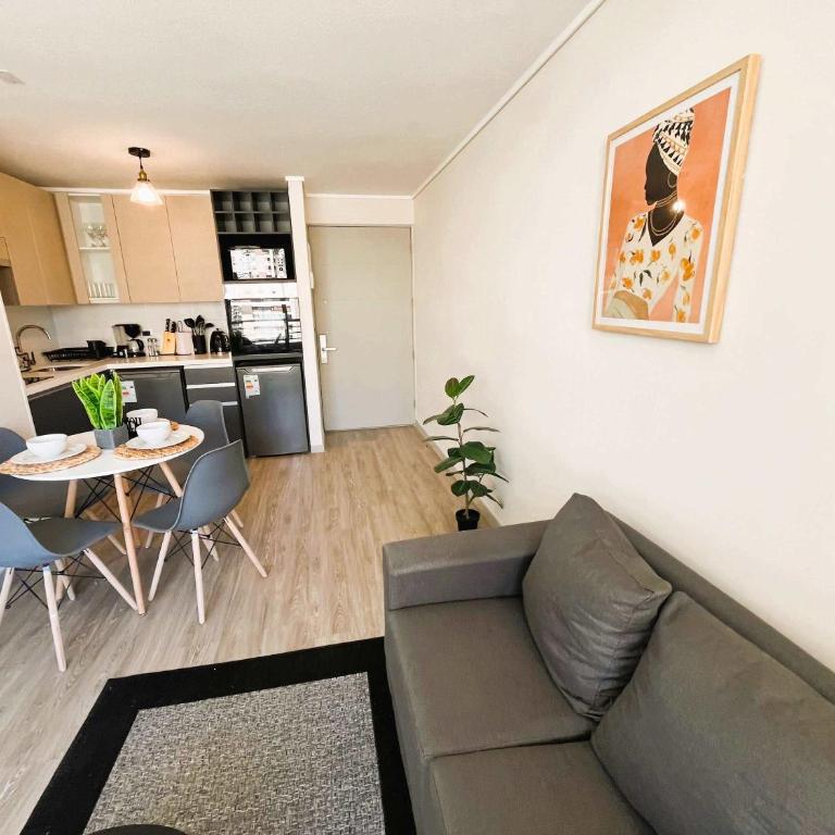 HOM I Depto 1D1B Cercano al Metro Santa IsabelSTGO - Apartamento - 29