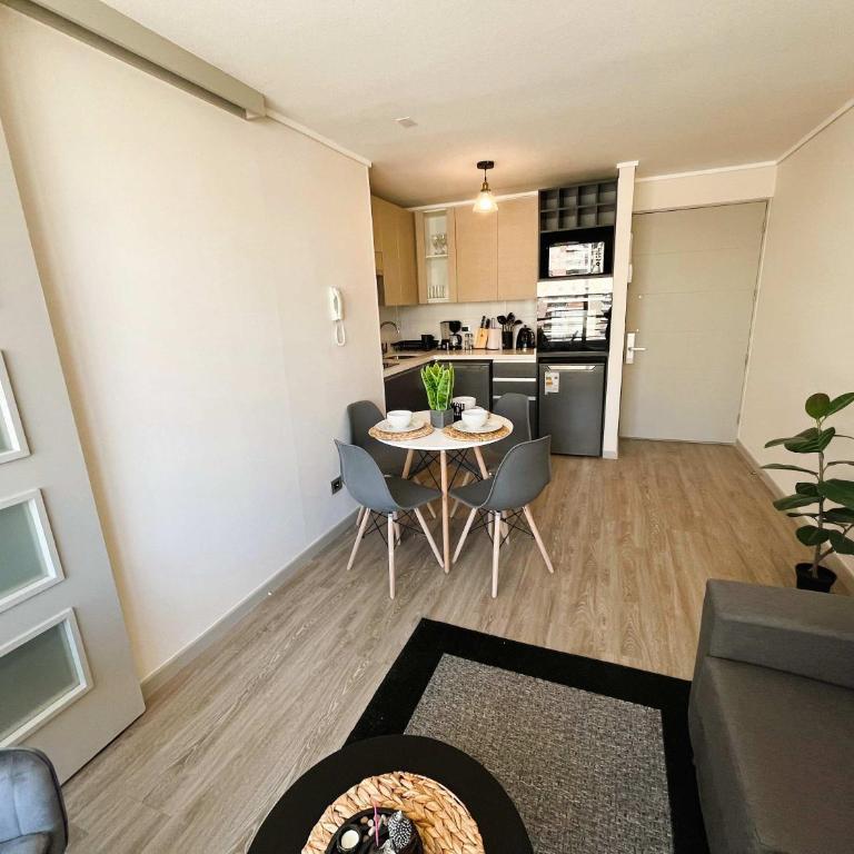 HOM I Depto 1D1B Cercano al Metro Santa IsabelSTGO - Apartamento - 35