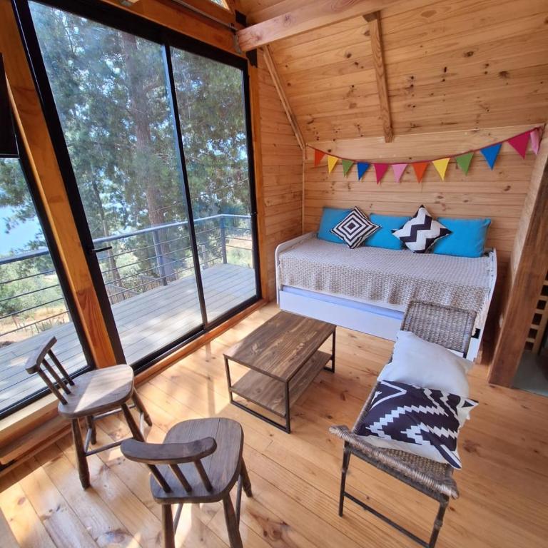 Acuarela minicasas con piscina en Lago Vichuquen - One-Bedroom House - 2
