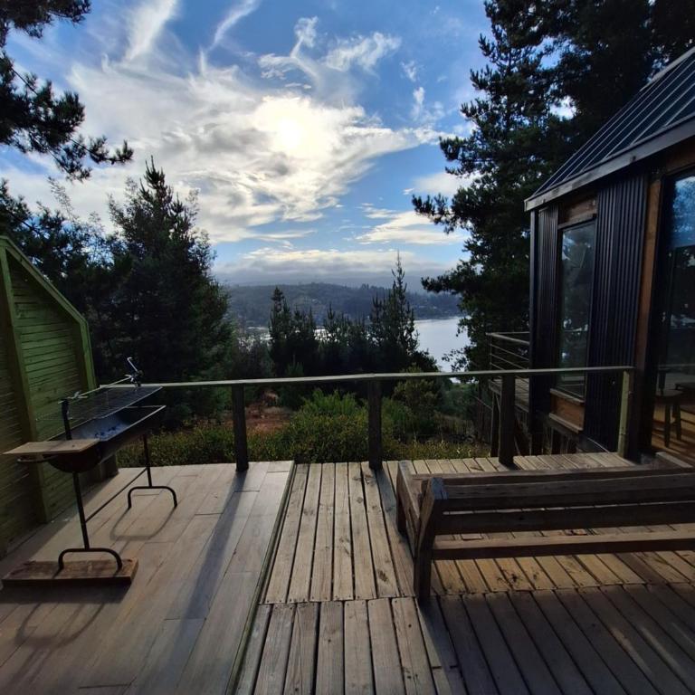 Acuarela minicasas con piscina en Lago Vichuquen - One-Bedroom House - 10