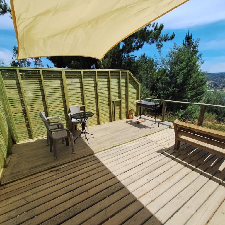 Acuarela minicasas con piscina en Lago Vichuquen - One-Bedroom House - 15