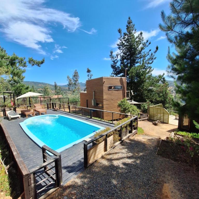 Acuarela minicasas con piscina en Lago Vichuquen - Two-Bedroom House - 25